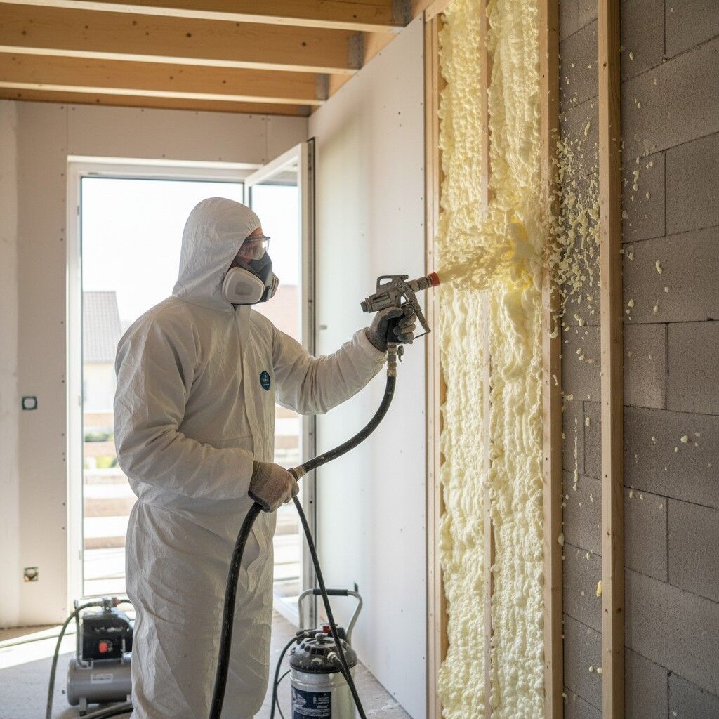Projet de Isolation thermique par projection - Photo 1